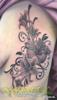 Black and grey on the ribs